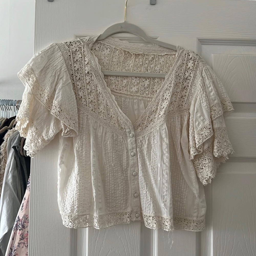 LoveShackFancy Ruffle Top